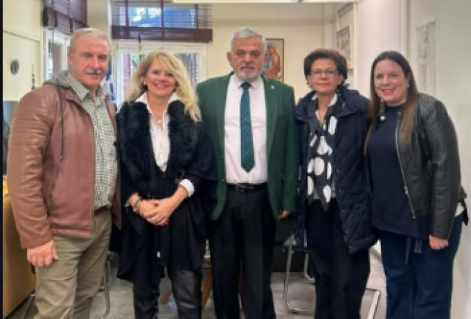 Συνάντηση στο Υπουργείο Πολιτισμού για το Μνημείο της Παναγίας του Πραθίου